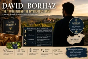 David Borhaz: The Truth Behind the Mysterious Name