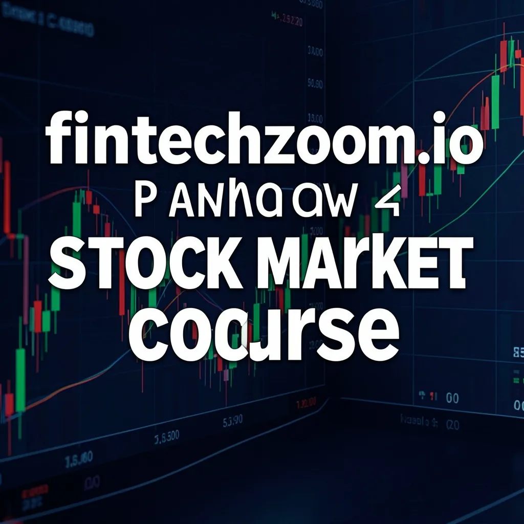 fintechzoom.io stock market course
