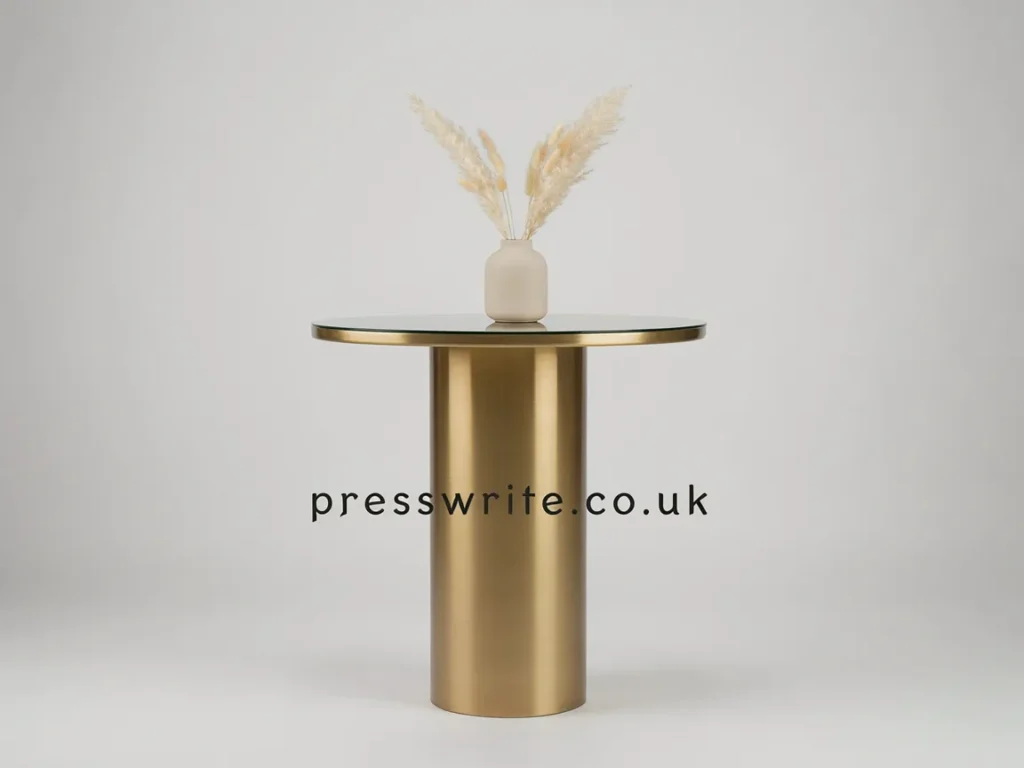 Kate and Laurel Sanzo Metal Drink Table